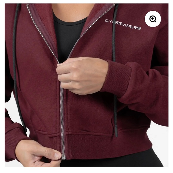 Gymreapers crop hoodie - Picture 3 of 3